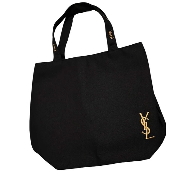 Yves Saint Laurent Black Tote Bag - Picture 4 of 5